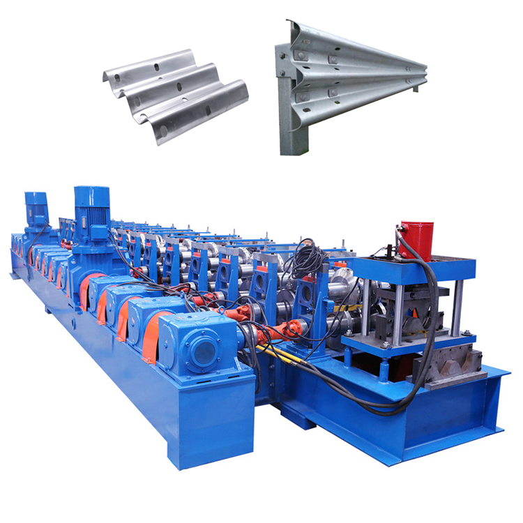 Buy High standard Automatic Highway guardrail board metal making machine for sale at wholesale prices