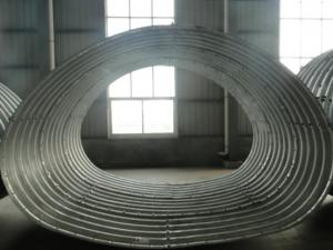 Quality Corrugated steel arch pipe for sale