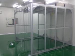 Air Purifying Clean Room Booth Low Cost Consumption 4000×5000×2200mm External