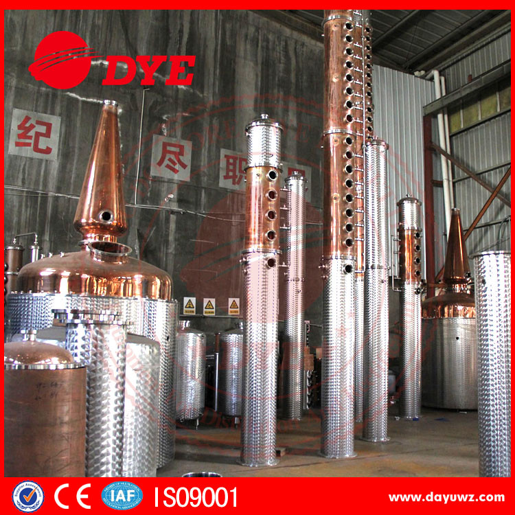 Quality Manual Stainless Steel Industrial Alcohol Distillation Equipment for sale