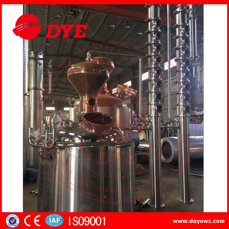copper mini home laboratory alcohol distillation equipment apparatus