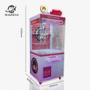 Quality Indoor Toy Vending Claw Game Machine 900x860x2200mm Practical for sale