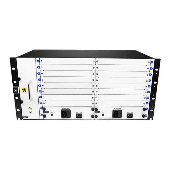 Quality 5U Frame Supports 18 Service Slots OEO/EDFA/OLP/DCM/CWDM/DWDM, with A Super High Level of Integration for sale