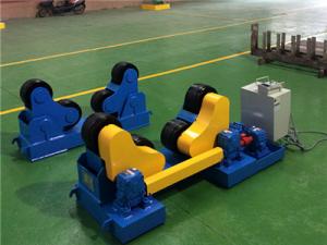 Quality 5T welding turning roller    self-alignment  plastic with steel wheels for sale
