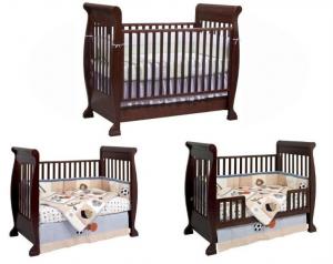 Quality Good quality and durable New Zealand solid pine wood baby crib baby cot baby bed for sale