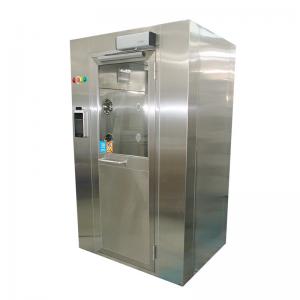 Quality YANING Facial Recognition Air Shower Clean Room Automatic Double Door Airtight Mechanical or Electronic Interlock for sale