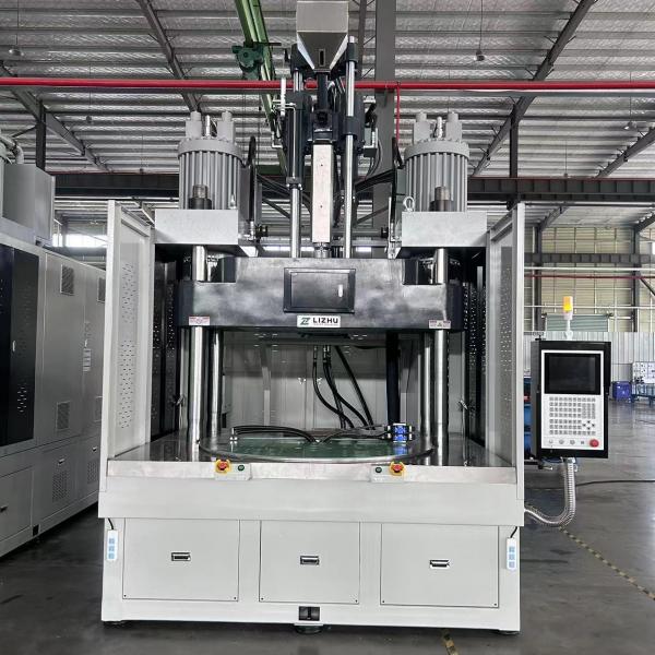 Buy Rotary Table Injection Molding Machine 150 Tons Clamping Force at wholesale prices