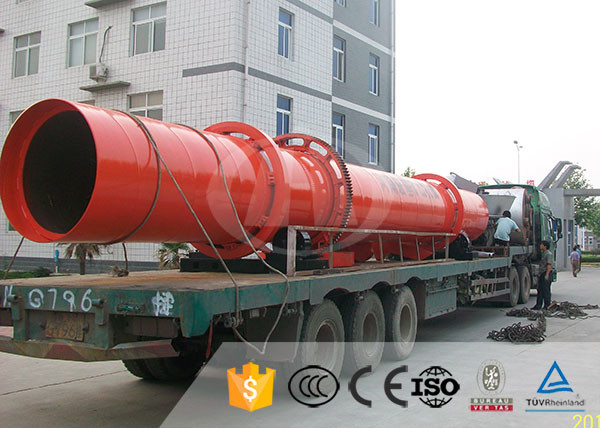 Quality Cassava Chips Sawdust Rotary Drum Dryer Energy Saving Large Capacity for sale