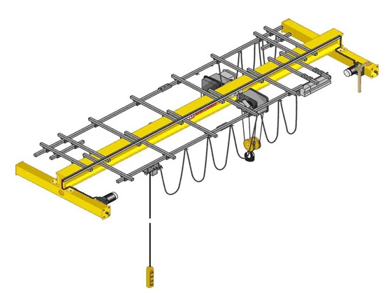Quality 5ton European Style Overhead Crane,Travelling Crane With Hook for sale