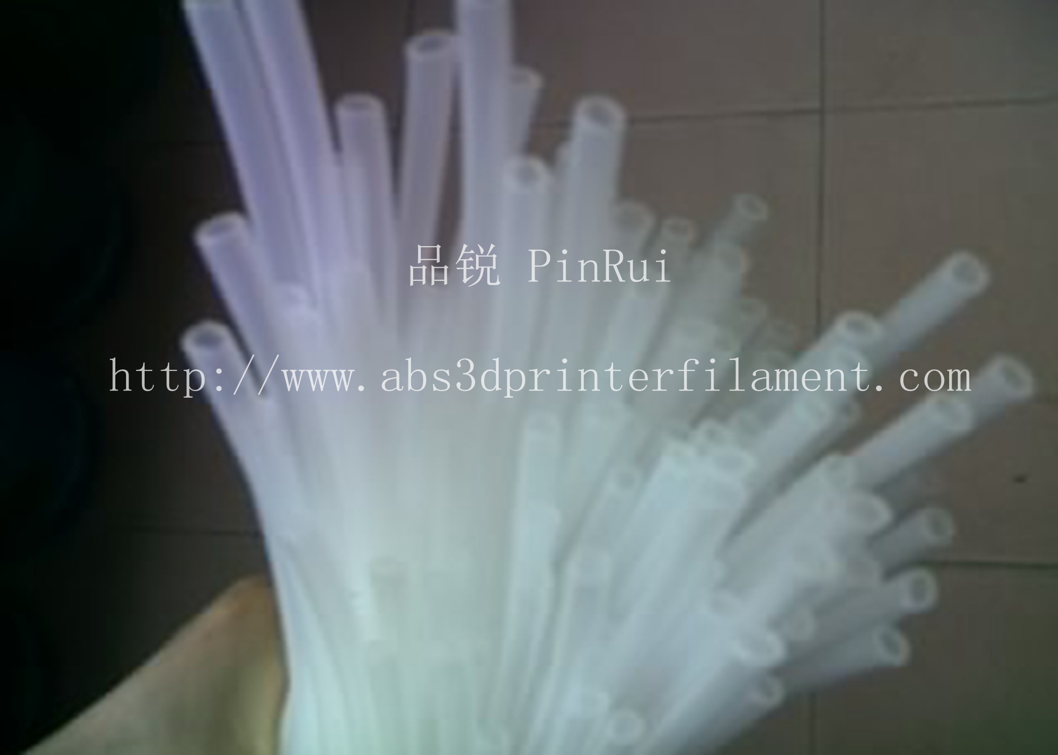 Quality Transparent PE Fluorescent Flexible Plastic Hose Pipe / Thin Plastic Tubing for sale