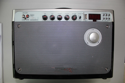 Quality Music Bluetooth Portable Pa Speaker System With Cd Player , Rechargeable Battery for sale