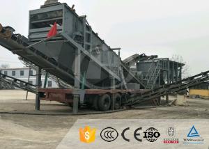 Quality 200t/H Granite Limestone Mobile Mining Crusher Screening for sale