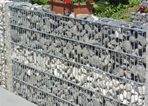 Quality 50x50mm Welded Wire Gabions Mattress / Welded Gabion Stone Cage Box for sale
