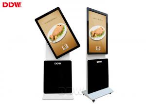 Quality 82 inch Floor Standing rotating kiosk Lcd Advertising Player 1920x1080 16.7M For Shopping Mall 500 nits DDW-AD8201S for sale