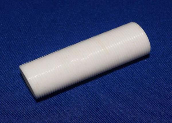 High Precision Insulation Alumina Ceramic Pipe Internal Thread Tubes