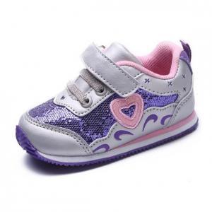 Quality 21-25#, Glitter+PU upper, EVA out sole  New style cute children shoes kids footwear for girls for sale