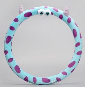 Quality New arrival car steering wheel cover cute cartoon steering wheel cover for sale