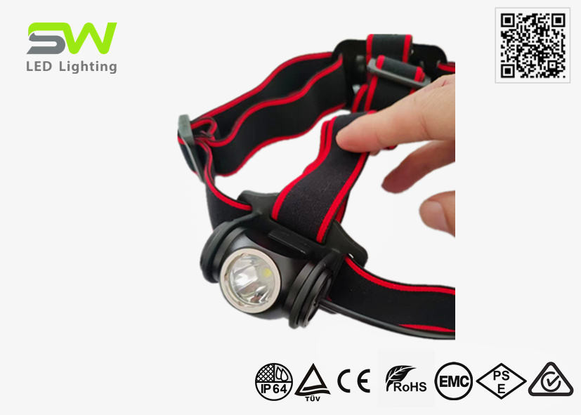Quality High Powerful 1000 Lumens Rechargeable Headlamp Magnetic Charging for sale