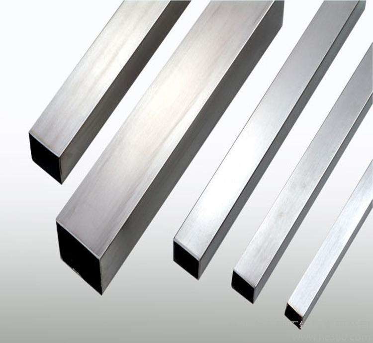 304 2B Stainless Steel Tube Square Rectangular ASTM JIS 26 Gauge Cold Drawn for sale