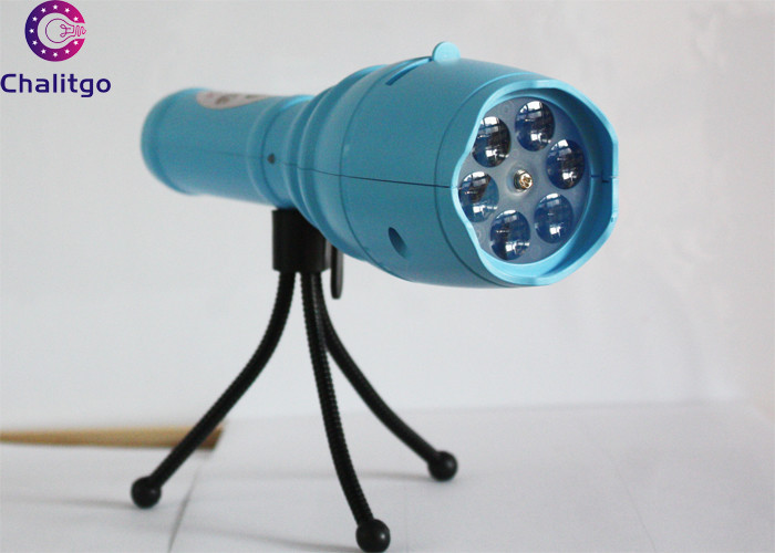 Quality White Decorative Projector Lights Handheld Flashlight For Bedroom Optional Color for sale
