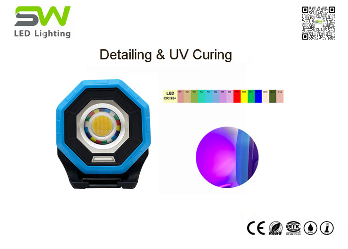 Quality 2 In 1 High Power CRI 95 LED Car Detailing Light For Color Match With UV Curing Light for sale