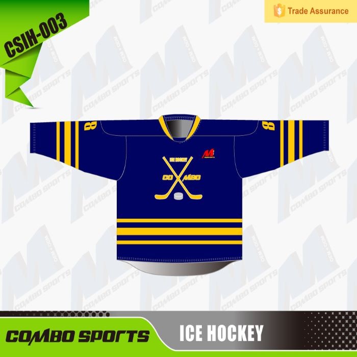 Quality CB Length 75-90cm Ice Hockey Practice Jersey , BSCI Ice Hockey Apparel for sale