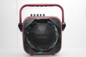 Quality Colorful Led Rechargeable PA Speaker Sound System For Restaurant And Party Dancing for sale