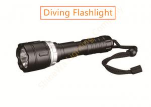 Quality 550LM Diving Focusing Led Flashlight Changeable Battery Use Under 80m Water for sale