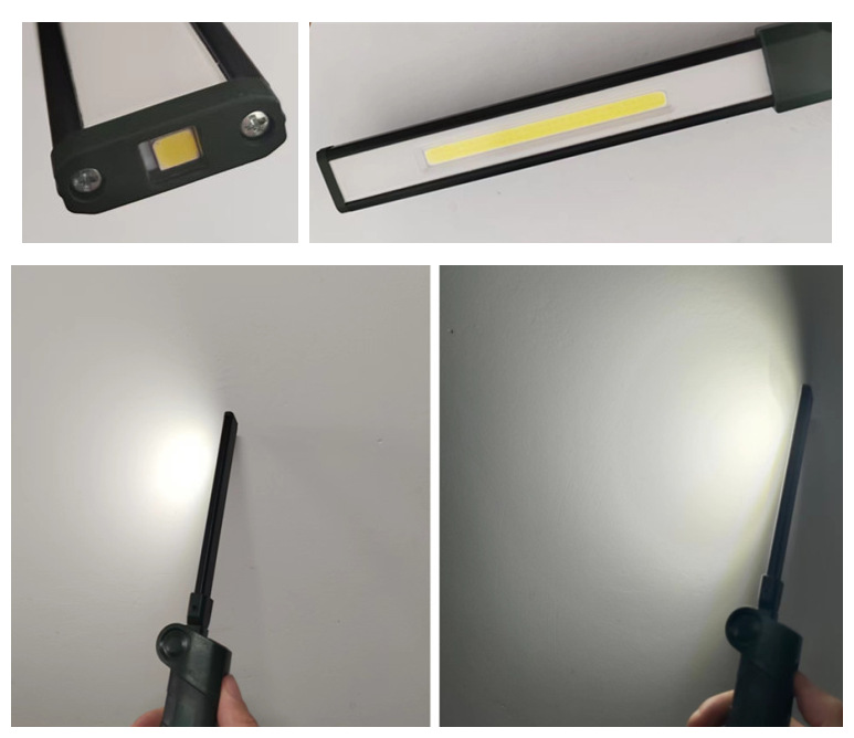 400 Lumens Dimmable Foldable COB LED Work Light Torch Rechargeable