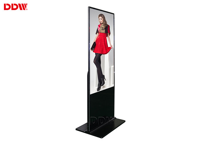 Quality 1920x1080 84 Inch Lcd Advertising Player Floor Sign Stands Sunlight Readable Panel DDW-AD8401SNO for sale