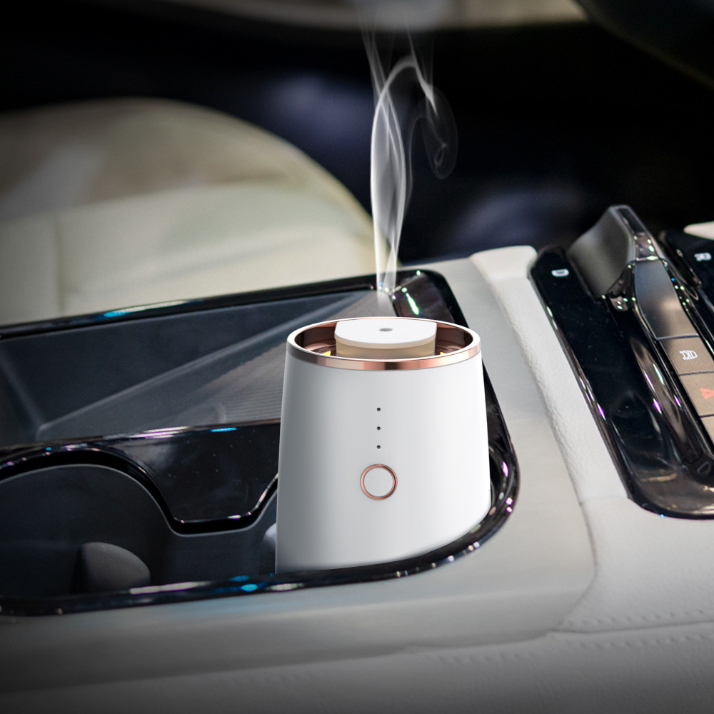 Quality Portable Essential Oil Car Aroma Diffuser Smart Motion Sensor Rechargeable for sale