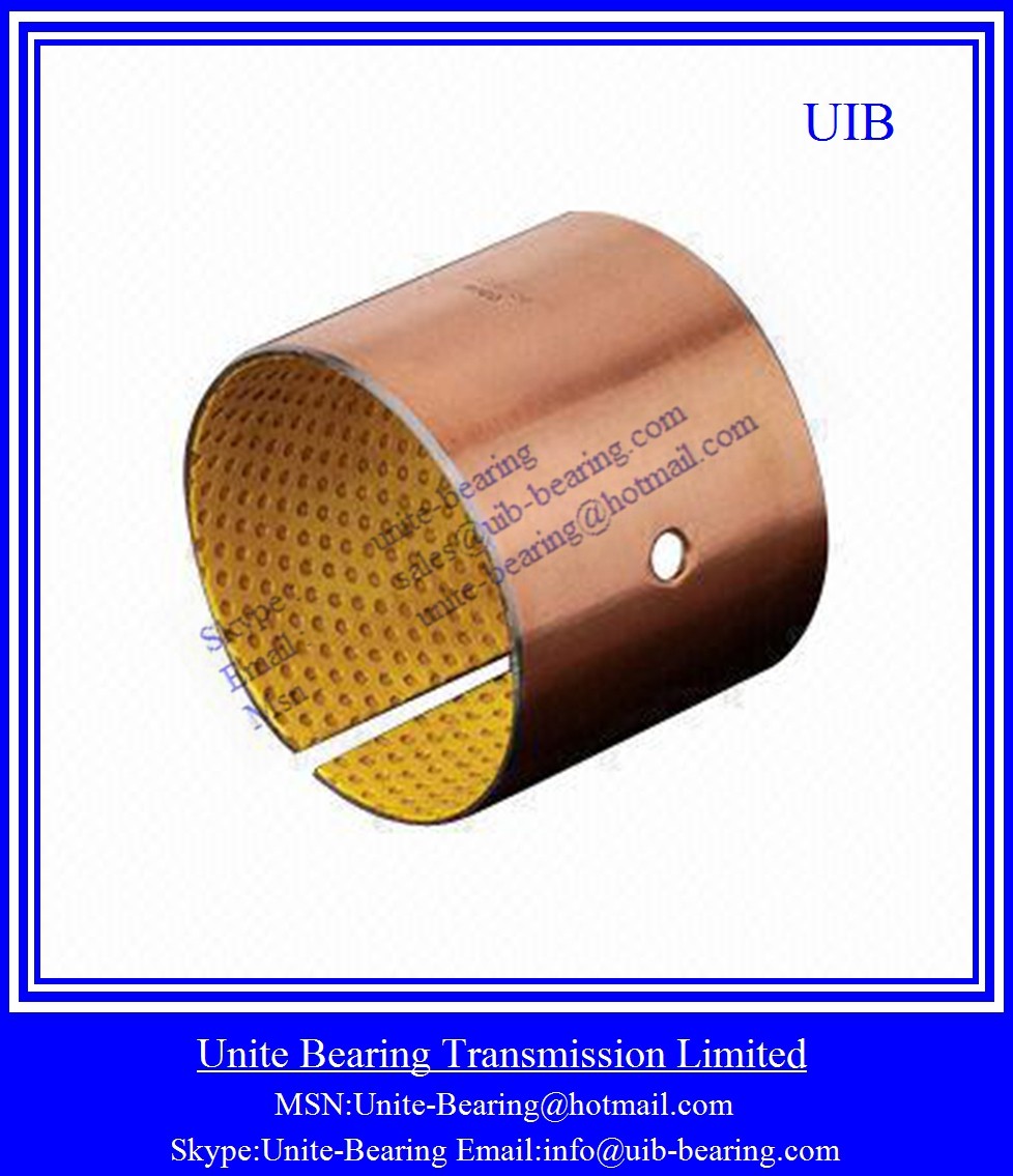 Quality JF Bimetallic self lubricating bearing unite 22*23 metric size for sale