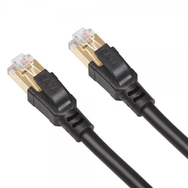Buy OEM Gigabit Ethernet Cat8 Patch Cable S/FTP 40Gbps 2000MHZ Practical at wholesale prices
