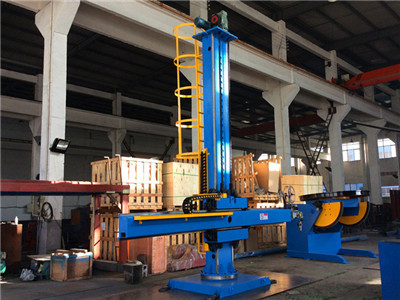 Quality Column&amp;Boom welding machinate with 5T welding positioner for sale
