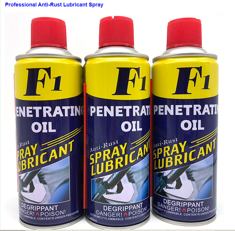 China 400ML F1 Anti Rust Penetrate Oil Lubricant Spray on sale