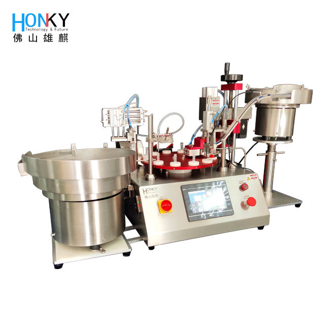 Buy Virus Storage Solution Tube Filling Capping Machine Desktop Full Automatic at wholesale prices