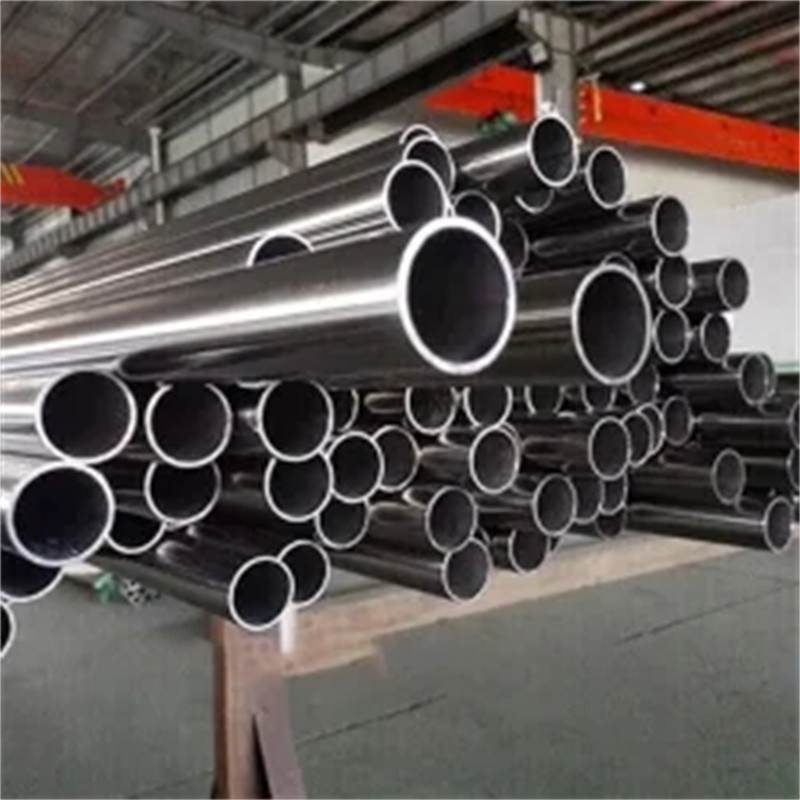 ASME 316L Stainless Steel Pipe Tube Round Tubing 6000mm White Silver for sale