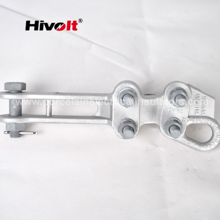 Buy Aluminum Transmission Line Hardware Hot Line Clamp With Galvanized Steel Bolt And Nut at wholesale prices