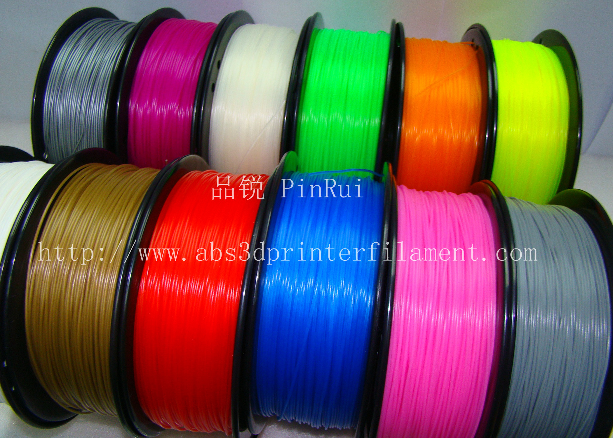 Quality Red / Pink 3D Pen Filament 100% Virgin 3D Printer Filament Materials for sale
