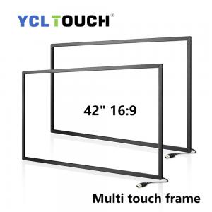 YCLTOUCH  42 inch infrared multi touch screen frame with 20 touch points