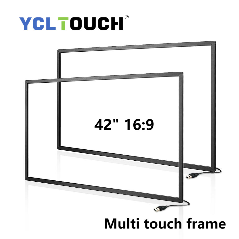 Buy YCLTOUCH  42 inch infrared multi touch screen frame with 20 touch points at wholesale prices