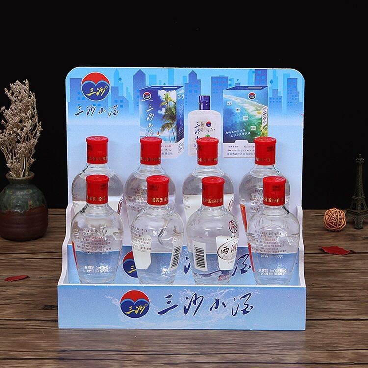 Quality CMYK K3 Corrugated Drinks Display Stand for sale