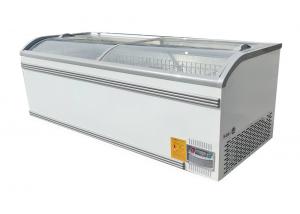 China 900L R290 Auto Defrost Island Display Freezers Back To Back on sale