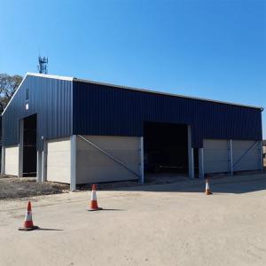 Quality Long Span Steel Structures Q355 Q235 Galvanized Steel Storage Shed for sale