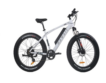 China Comfortable Electric Fat Tire Mountain Bike , Fat Tire Electric Bicycle With Bluetooth on sale