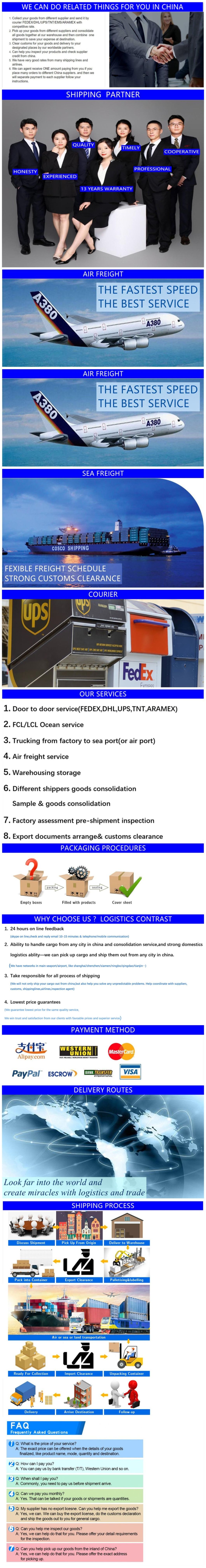 Freight Forwarding Door to Door Service Cheap Sea Freight Shipping