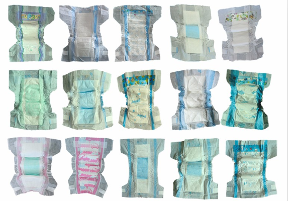 Stocklot baby diaper , B grade baby diapers, 99% usable rate stock diaper