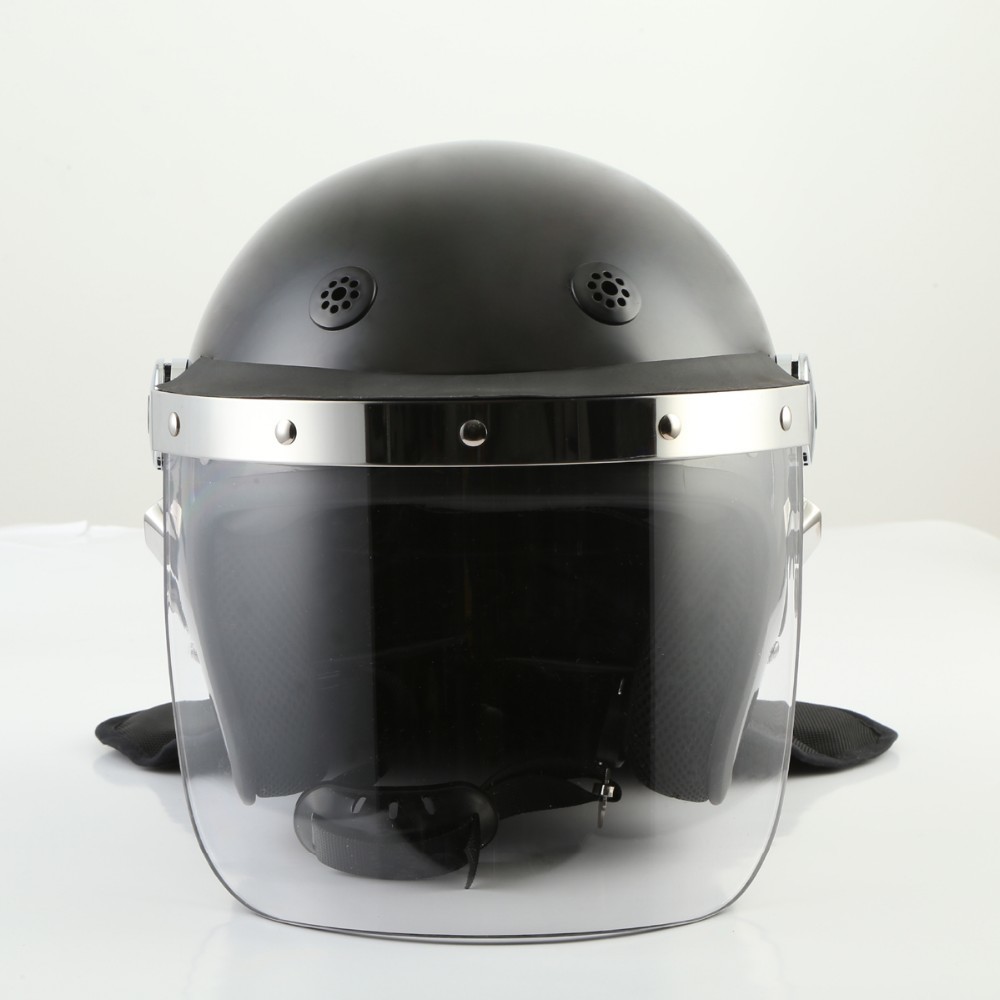 Quality Black ABS Anti Riot Helmet with Suspension System for  Police & Army FBK for sale