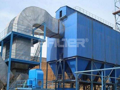 bag filter dust collector used in limestone crushing process