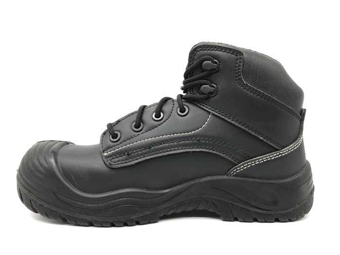 Quality Soft Inner Industrial Work Boots / Composite Toe Safety Boots For Coal Worker for sale
